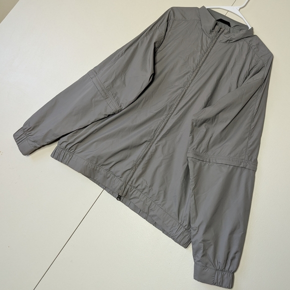 Nike Golf Men's Clima Fit Gray Convertible Jacket Size Large - Picture 2 of 10